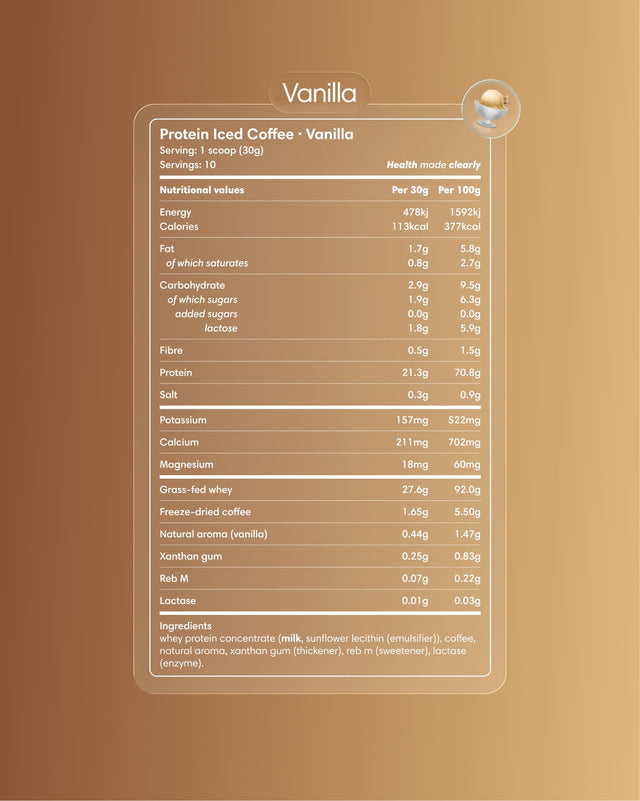 Protein Iced Coffee